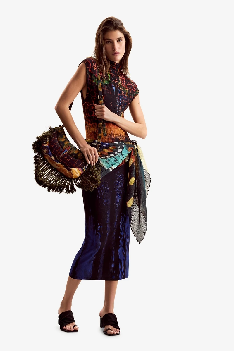 Desigual Women's Dress Designed By Mr. Christian Lacroix