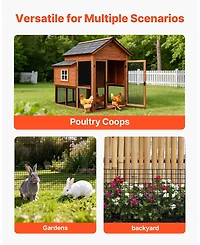 Sugift Hardware Cloth Gauge Galvanized Wire Mesh for Garden Fencing