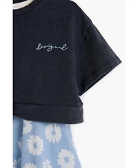 Desigual Girls Girls's 2-in-1 floral dress