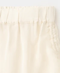 Selection Mango Women's Semi-Sheer Ruched Shorts