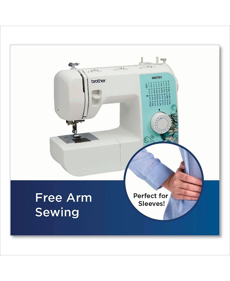 Brother user-friendly features and lightweight Sewing Machine