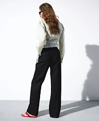 Selection Mango Women's Straight-Fit Suit Pants