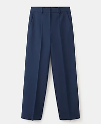 Selection Mango Women's Straight Low-Rise Suit Pants