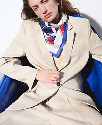 Selection Mango Women's Straight Mid-Rise Suit Pants