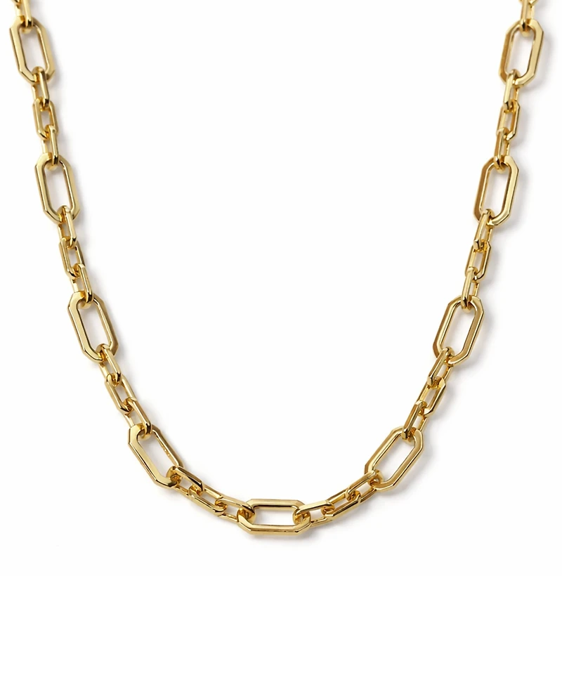 And Now This Gold Plated Cable Chain Necklace 16" + 2" Extender