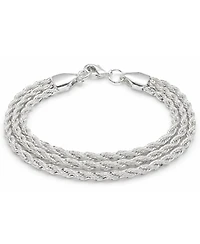 And Now This Triple Twisted Rope Chain Bracelet