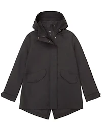 Rokka&Rolla Women's Stand Collar Trench Coat Windbreaker