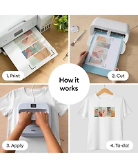 Cricut Sublimation Printer Paper - 8.5 in x 11 in, 100 Count