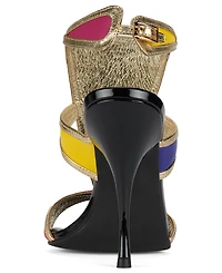 Jeffrey Campbell Women's Kaleido-f T-Starp High Heel Dress Sandals