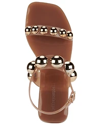 Jeffrey Campbell Women's Gum-Drop Studded Flat Jelly Sandals