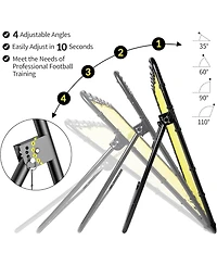 Happy Jump Portable Soccer Rebounder Net for Kids Soccer Training Practice