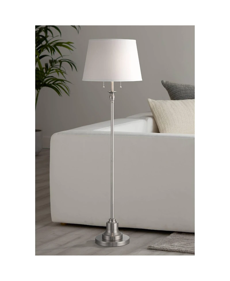 360 Lighting Spenser Transitional 58" Tall Standing Floor Lamp with Pull Chain