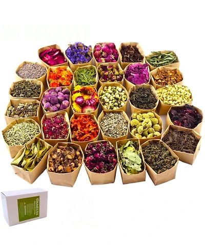 Gnuadz Dried Flowers Diy Craft Set, 30 Piece