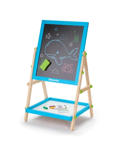 Discovery Kids 2-In-1 Easel Wood Art Center