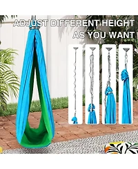 gaomon Sensory Swing for Kids Indoor Outdoor, Calming Cocoon Therapy Swing