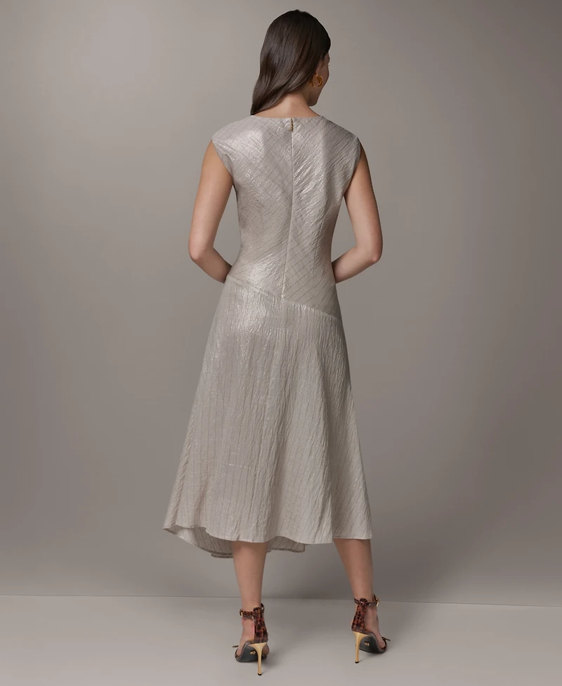 Donna Karan New York Women's Boat Neck Dress