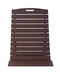 WestinTrends Outdoor Hdpe In-Pool Patio Chaise Lounge Chair With Wheels