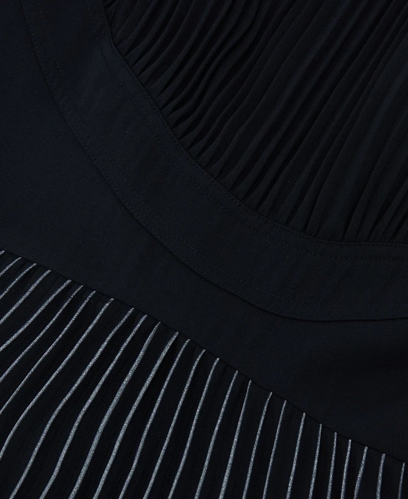 Reiss Women's Pleated Sleeveless Midi Dress