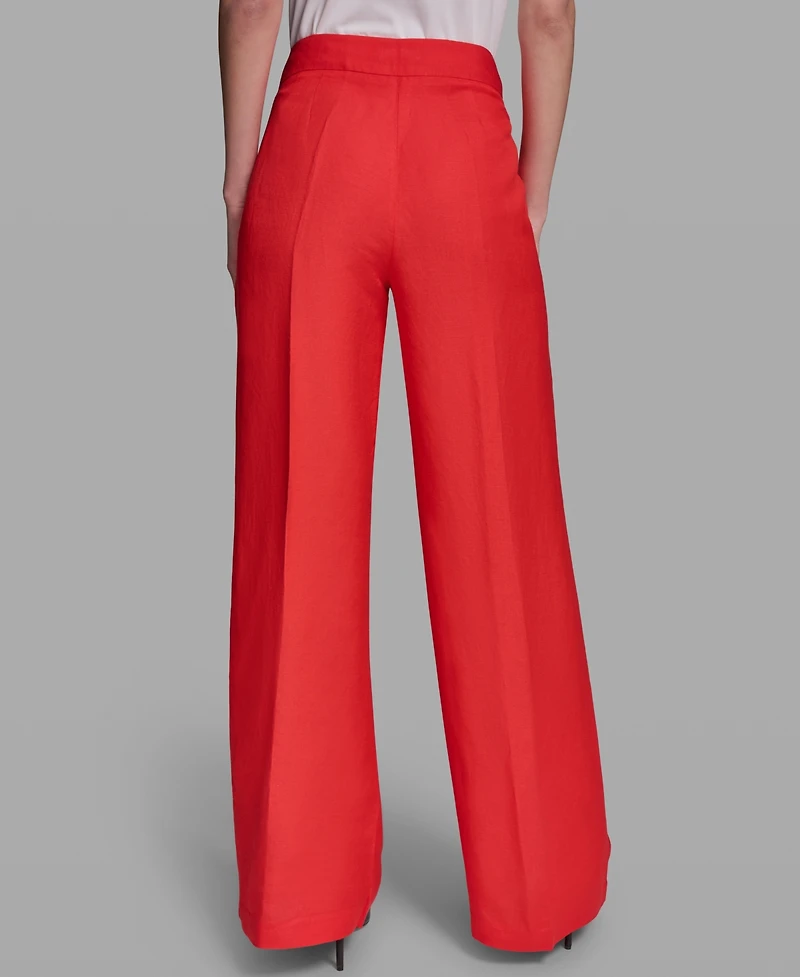 Karl Lagerfeld Paris Women's Wide Leg Sailor Pants