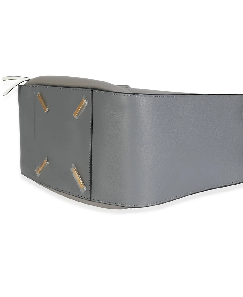 Pre-Owned Loewe Grey Black Calfskin Medium Hammock Shoulder Bag