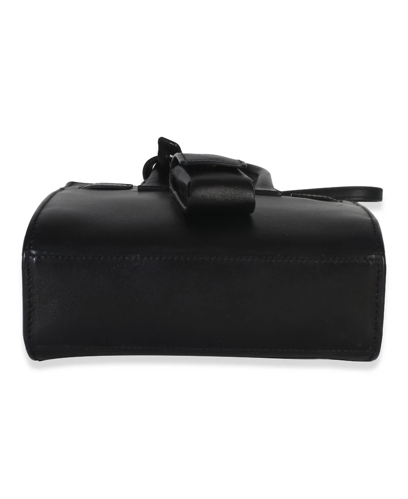 Pre-Owned Saint Laurent Black Smooth Calfskin Toy Sac Du Jour