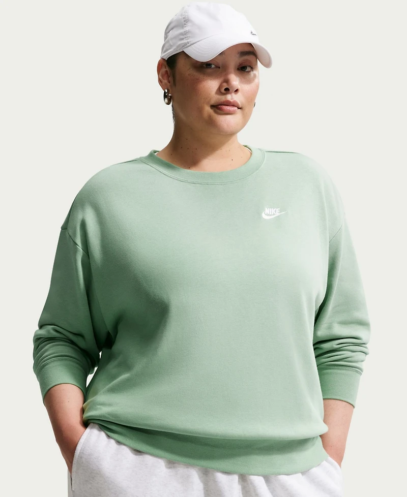 Nike Plus Sportswear Club Fleece Loose Crewneck Sweatshirt