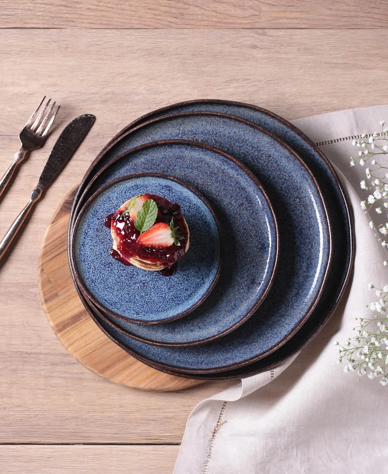 Porto Brasil Stoneware Buffer Dinner Plates, Set of 6