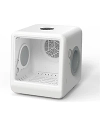 Zeus & Ruta Pet Hair Dryer Room with 3-Speed Modes, Dual-Temp Wind (32-40 aC), 5-120 Min Timer