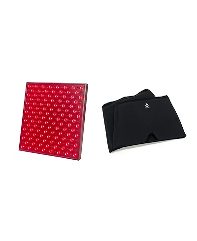 Pursonic Led Light Therapy Panel and Durable Hot and Cold Gel Ice Head Wrap