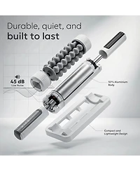 Miko Swift Hands-Free Rolling Percussive Massager for Muscle Recovery, Tension Relief