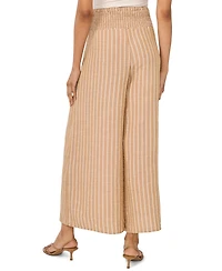 Vince Camuto Women's Smocked Wide-Leg Pull-On Pants