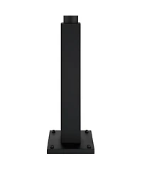 John Timberland Titan 76" High Black Outdoor Light Post