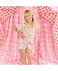 Sweet Wink Big Girls Cherry Bows Lounge Set