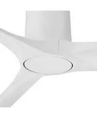 Casa Vieja 52" Zebec Hugger Ceiling Fan with Remote Control