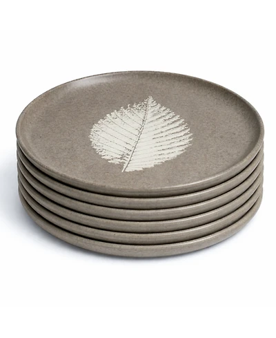 Porto Brasil Seiva Stoneware Dessert Plates, Set of 6