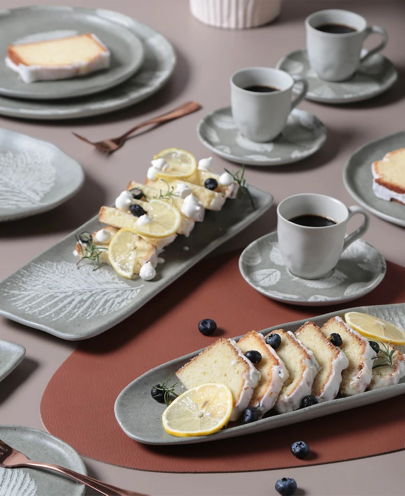 Porto Brasil Seiva 12 Pc. Espresso Cup and Saucer Set, Service for 6