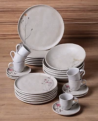 Porto Brasil Campestre Stoneware Dinner Plates, Set of 6