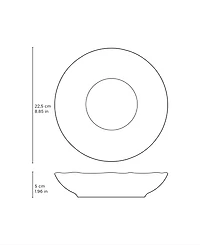 Porto Brasil Stoneware Salad Bowls