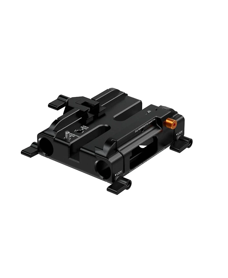 Bright Tangerine Create 15mm Lws Baseplate for Arca, Dji, Manfrotto Plates