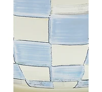 MacKenzie-Childs Sky Blue Check Everything Bowl