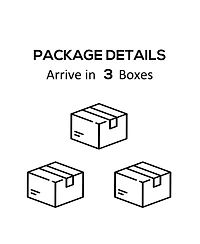 Outsunny 5 Piece Patio Wicker Furniture Set, Outdoor Sectional Sofa Set Rattan Conversation Sets with Tempered Glass Tabletop Coffee Table and Ottoman