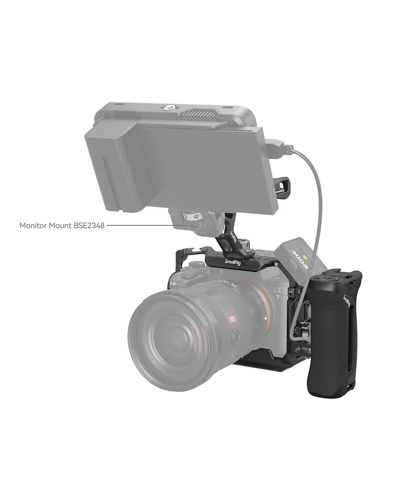 SmallRig Advanced Edition HawkLock Quick Release Full Camera Cage Kit for Sony Alpha 7R V/7 Iv/7S Iii