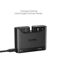 SmallRig 2x En-EL15c 14Wh 7.2V 1940mAh Camera Battery with Dual Charger