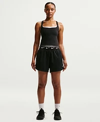 Nike Women's Attack Dri-fit Mid-Rise Shorts