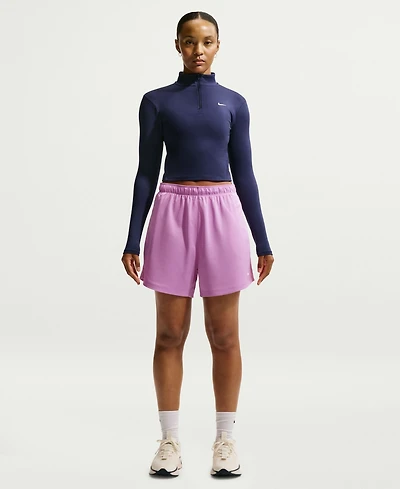 Nike Women's Attack Dri-fit Mid-Rise Shorts