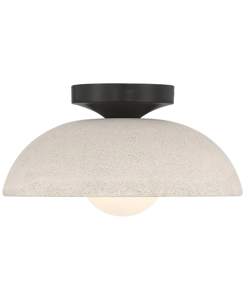 Possini Euro Design Positano Cement Ceiling Light