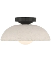 Possini Euro Design Positano Cement Ceiling Light