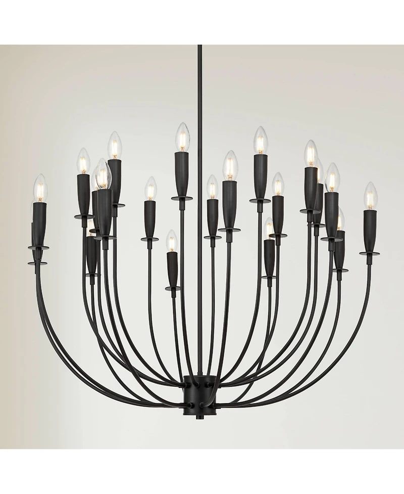 Possini Euro Design Possini Euro Lloyd Wide 20-Light Modern Chandelier