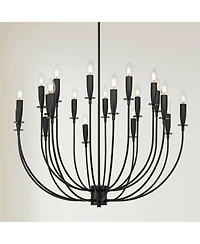 Possini Euro Design Possini Euro Lloyd Wide 20-Light Modern Chandelier