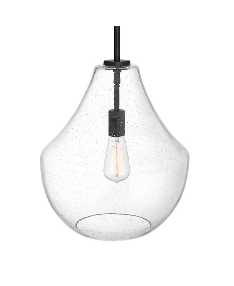 Possini Euro Design Possini Euro Stephanie Seeded Glass Pendant Light